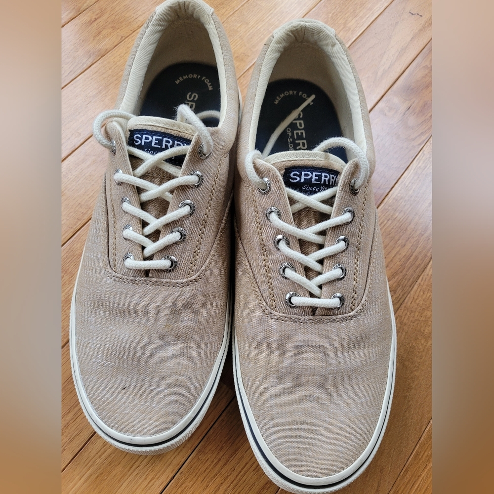Sperry Canvas Deck Sneakers. Men's size 11.